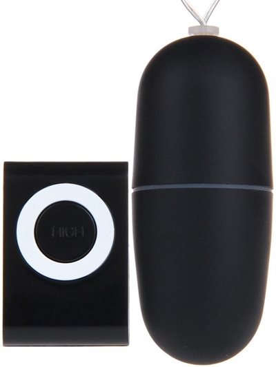 Discrete Wireless Black Egg