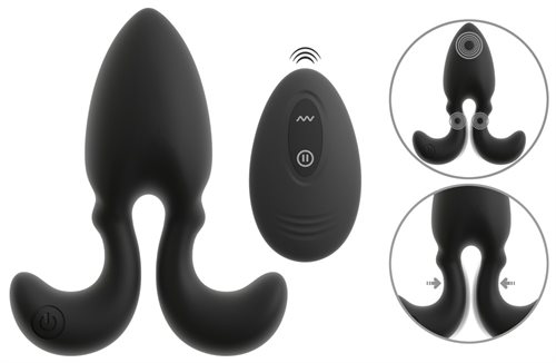 ANOS RC Vibrating Butt Plug with Flexible Arm
