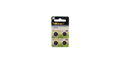 4 pc. LR 44. Button Cell Batteries