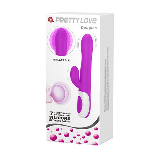 Oppustelige Dempsey  vibrator dildo